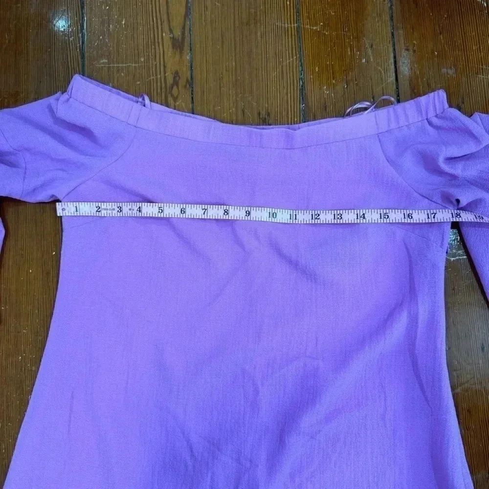 Halston NWT Off the Shoulder Dress - Picture 7 of 10